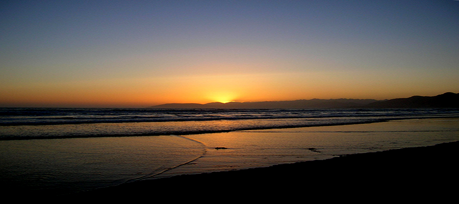 Grover Beach Ocean View Homes - Beach Sunset