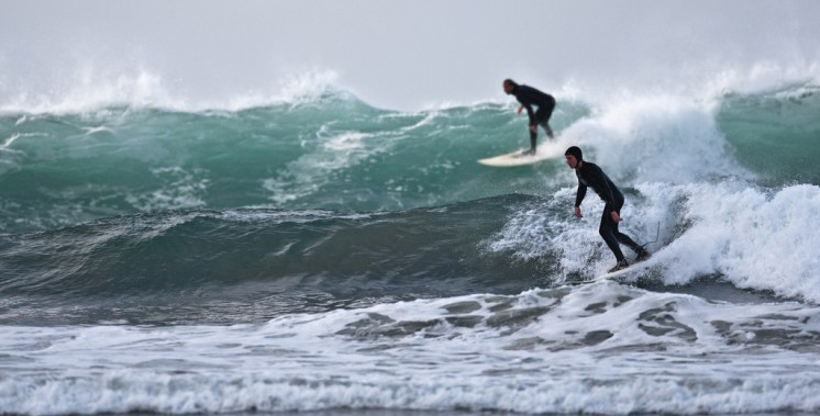 Morro Bay CA - Surfing